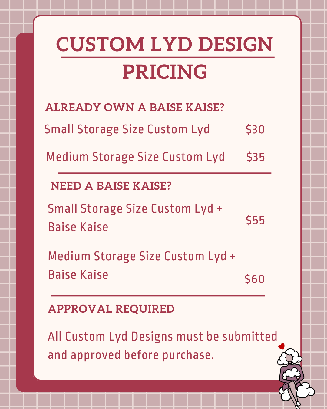 Custom Lyd Design Request